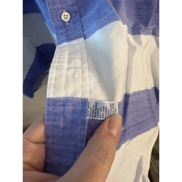 Ralph Lauren Large Striped Button Down - Picture 3 of 9